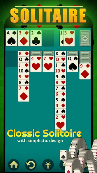 Solitaire - Offline Card Games [MOD: без рекламы и все карты открыты] Screenshot 2