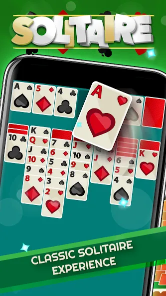 Solitaire - Offline Card Games [MOD: без рекламы и все карты открыты] Screenshot 4