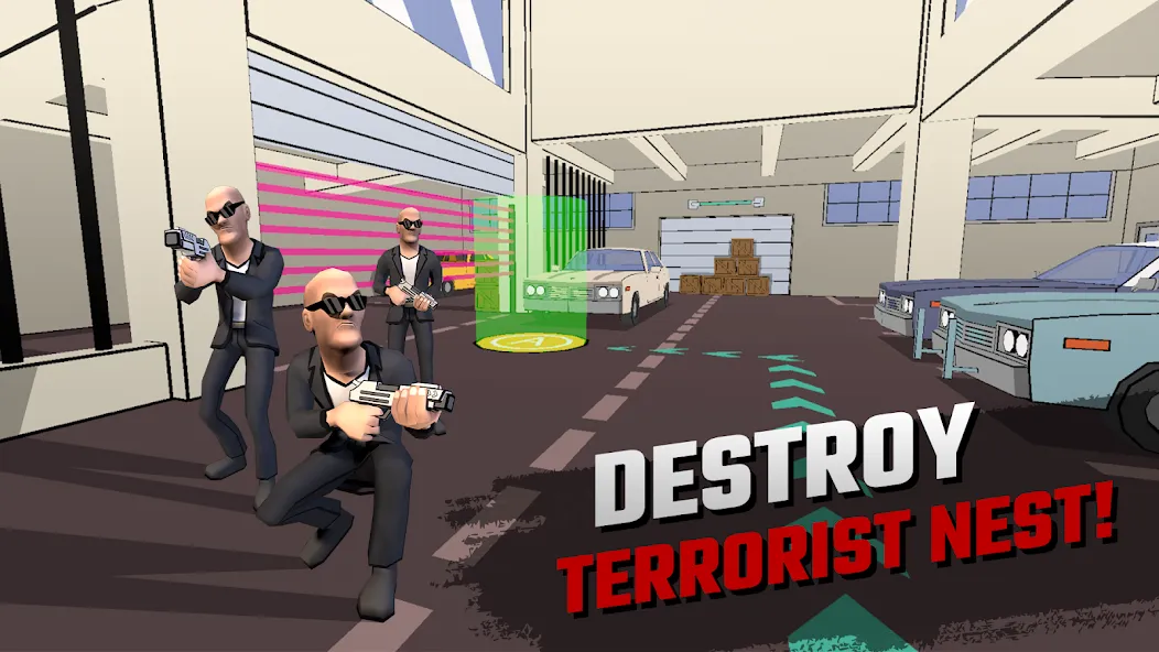 FPS Shooter game: Miss Bullet [MOD: безлимитные патроны и оружие] Screenshot 1