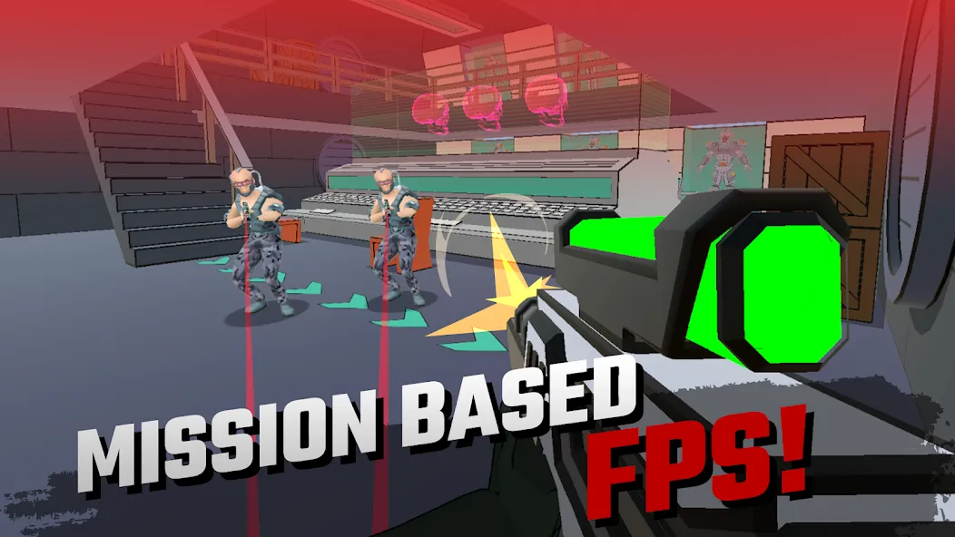 FPS Shooter game: Miss Bullet [MOD: безлимитные патроны и оружие] Screenshot 3