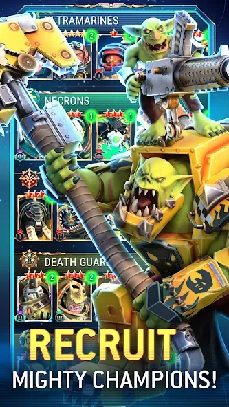Warhammer 40,000: Tacticus [MOD: безлимитные ресурсы и усиленные бойцы] Screenshot 1