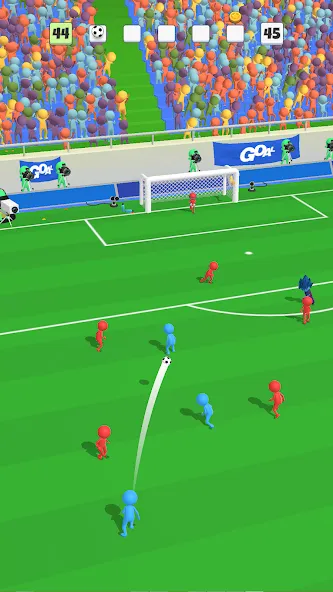 Super Goal: Fun Soccer Game [MOD: безлимитные монеты и все команды] Screenshot 4