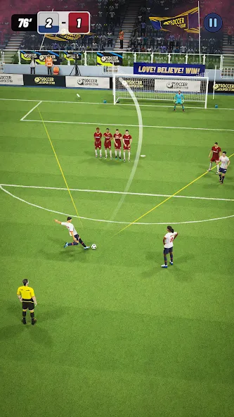 Soccer Superstar [MOD: безлимитные деньги и энергия] Screenshot 1