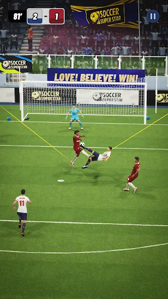 Soccer Superstar [MOD: безлимитные деньги и энергия] Screenshot 2