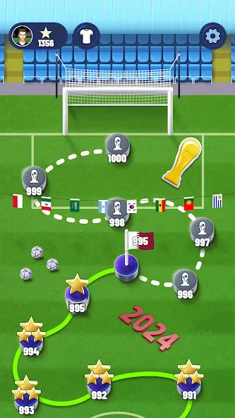 Soccer Superstar [MOD: безлимитные деньги и энергия] Screenshot 4