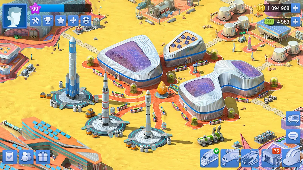 Megapolis: City Building Sim [MOD: безлимитные деньги и ресурсы] Screenshot 2