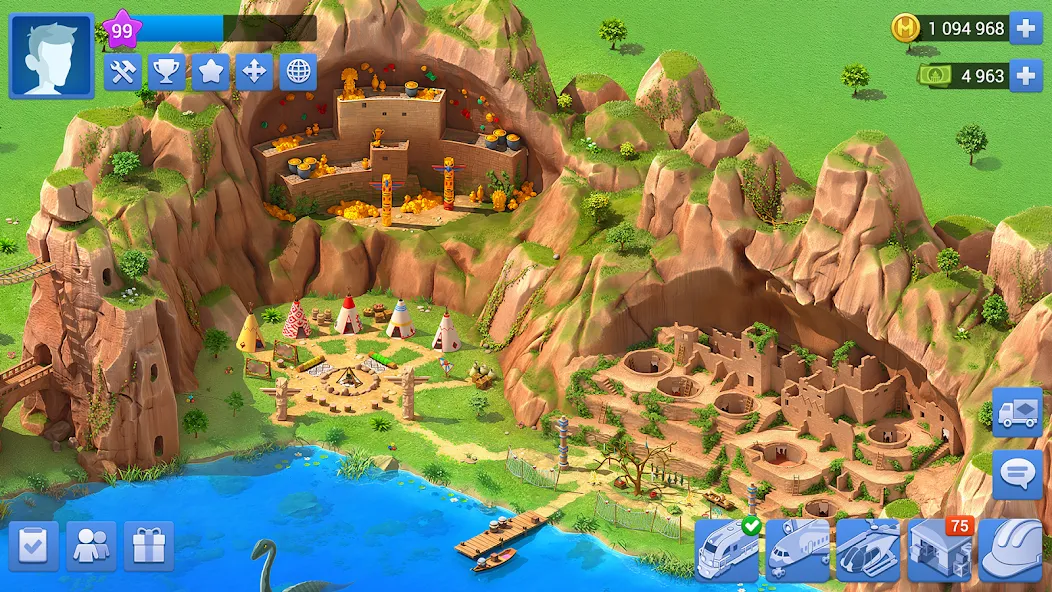 Megapolis: City Building Sim [MOD: безлимитные деньги и ресурсы] Screenshot 4
