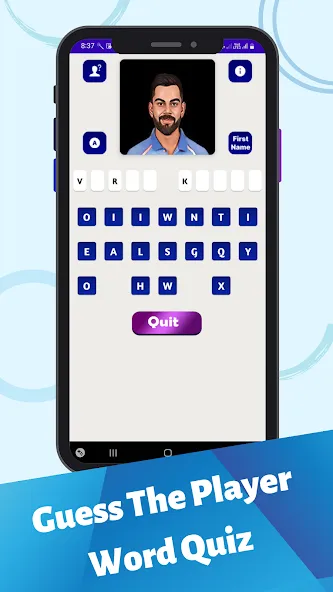 Cricket Quiz Game [MOD: безлимитные подсказки и все ответы] Screenshot 2