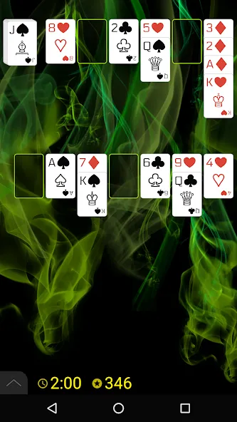 All In a Row Solitaire [MOD: без рекламы и все карты открыты] Screenshot 3