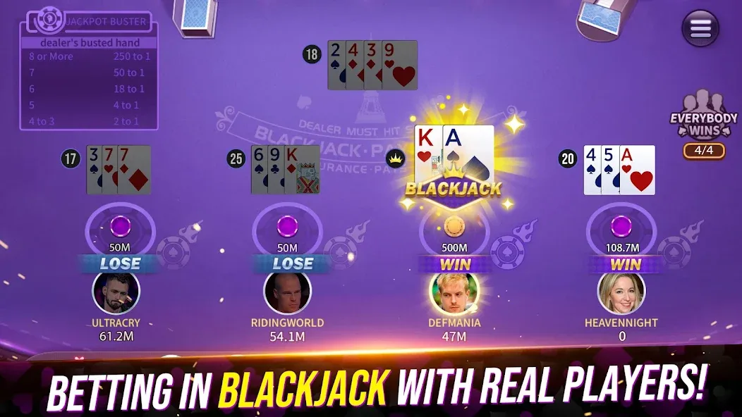 Poker Fever - Win your Fame [MOD: бесконечные фишки и удача] Screenshot 3