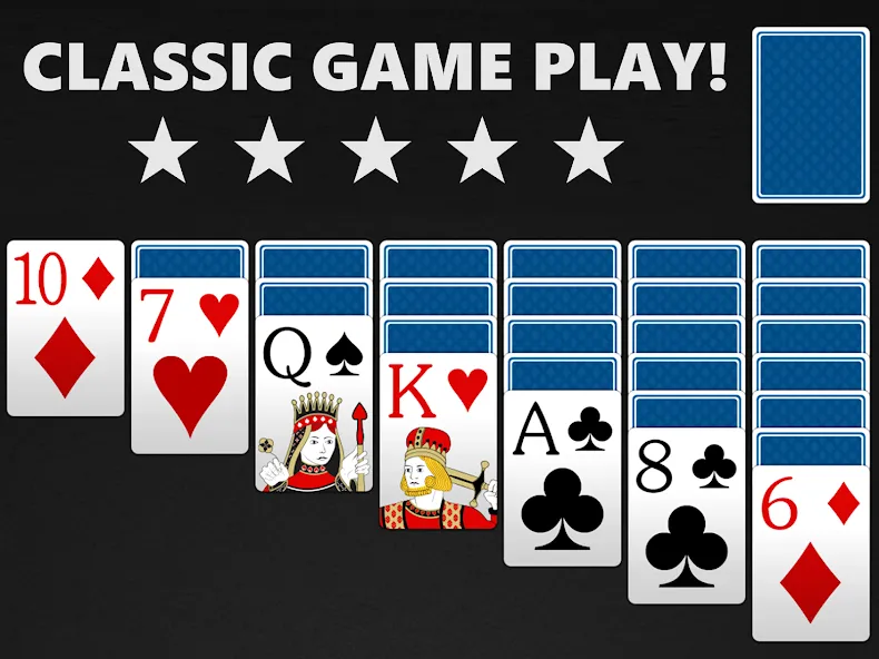 Solitaire - Classic Card Games [MOD: без рекламы и неограниченные подсказки] Screenshot 5