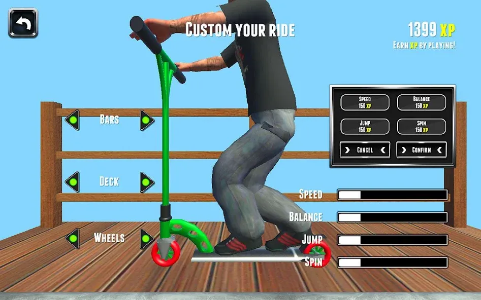 Scooter X [MOD: безлимитные деньги и тюнинг] Screenshot 4