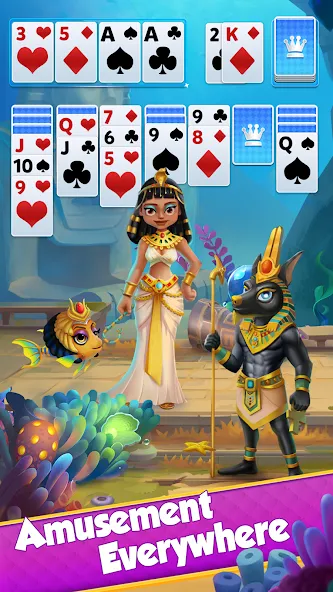 Solitaire - Klondike Card Game [MOD: открыты все карты и уровни] Screenshot 4