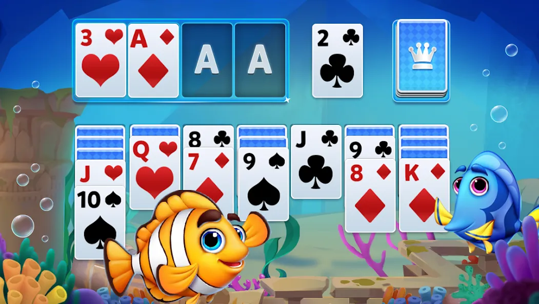 Solitaire - Klondike Card Game [MOD: открыты все карты и уровни] Screenshot 5