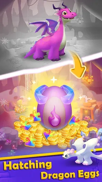 Solitaire Dragons [MOD: бесконечные монеты и бонусы] Screenshot 5