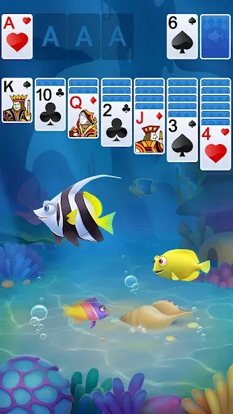 Solitaire [MOD: без рекламы и без ограничений] Screenshot 4