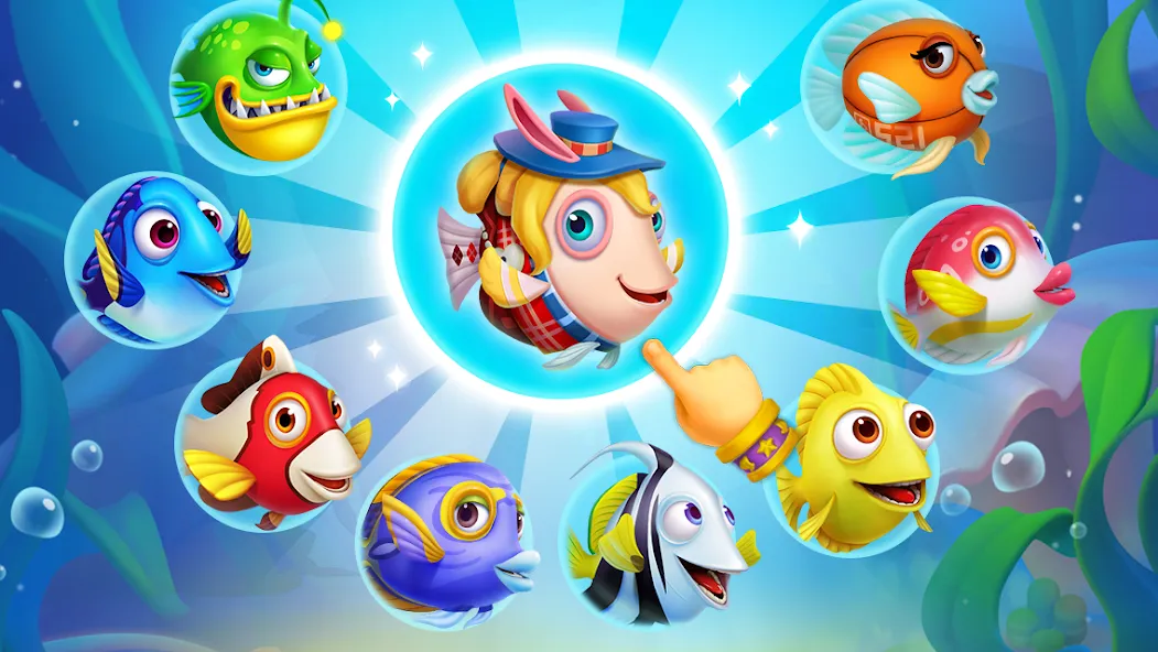 Solitaire TriPeaks Fish [MOD: безлимитные монеты и бонусы] Screenshot 4