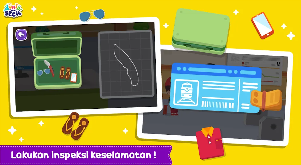 Kereta Api Dunia Secil [MOD: безлимитные деньги и все поезда] Screenshot 2
