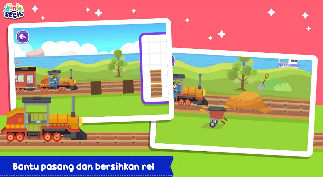 Kereta Api Dunia Secil [MOD: безлимитные деньги и все поезда] Screenshot 3