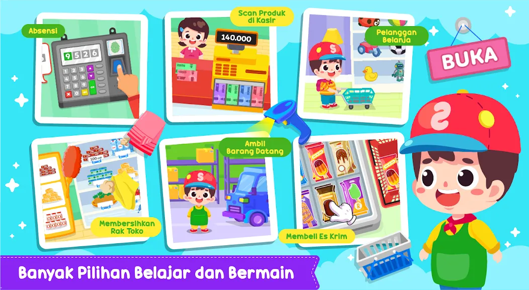 Supermarket Dunia Secil [MOD: безлимитные деньги и товары] Screenshot 1