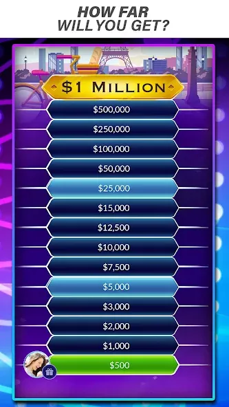 Official Millionaire Game [MOD: безлимитные подсказки и жизни] Screenshot 5