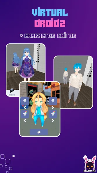 Virtual Droid [MOD: много денег и все скины] Screenshot 5
