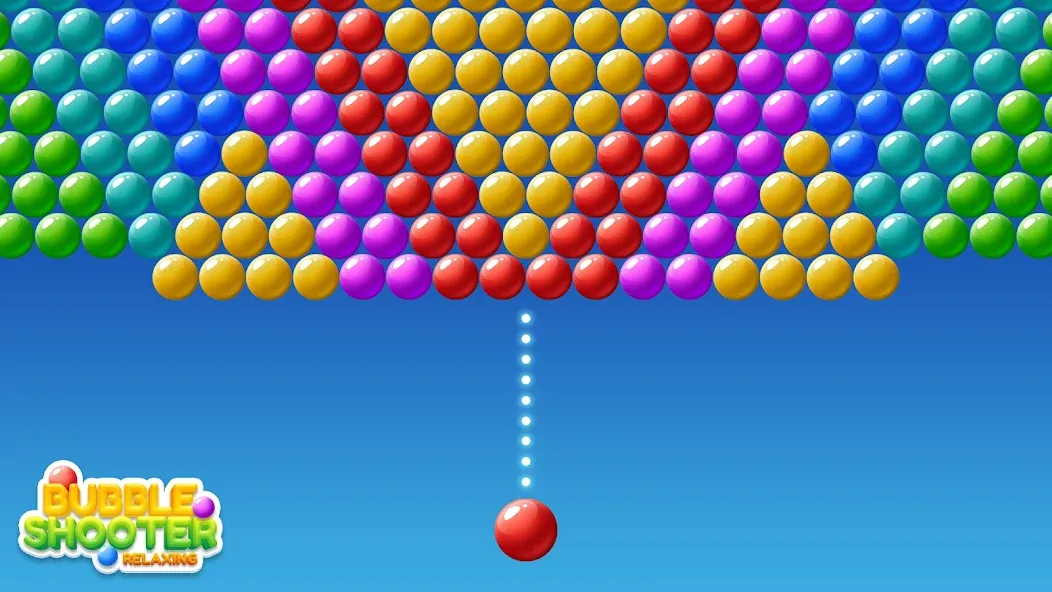 Bubble Shooter Relaxing [MOD: без рекламы и бесконечные жизни] Screenshot 3