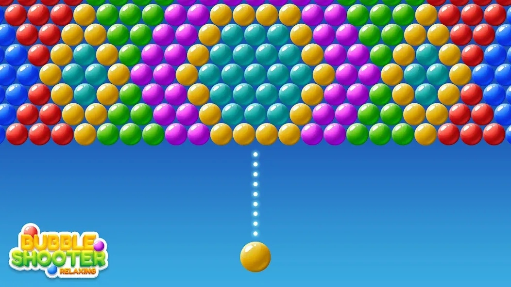 Bubble Shooter Relaxing [MOD: без рекламы и бесконечные жизни] Screenshot 4