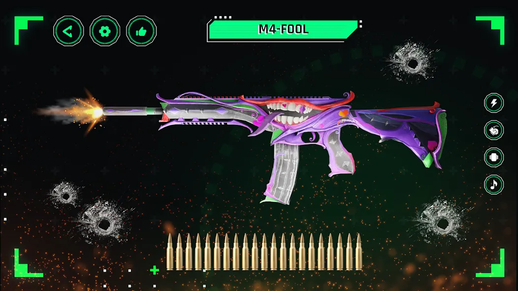 WeShots: Gun Sounds - Gun Shot [MOD: реалистичные звуки выстрелов и оружия] Screenshot 1