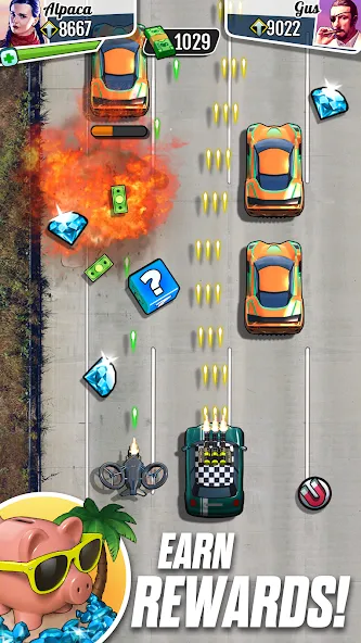 Fastlane: Road to Revenge [MOD: безлимитные деньги и патроны] Screenshot 2