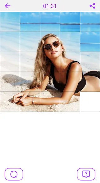 Erotic puzzles for adults [MOD: открыты все уровни и подсказки] Screenshot 3