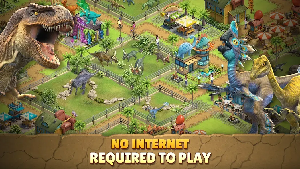 Jurassic Dinosaur: Dino Game [MOD: безлимитные деньги и мощные динозавры] Screenshot 2