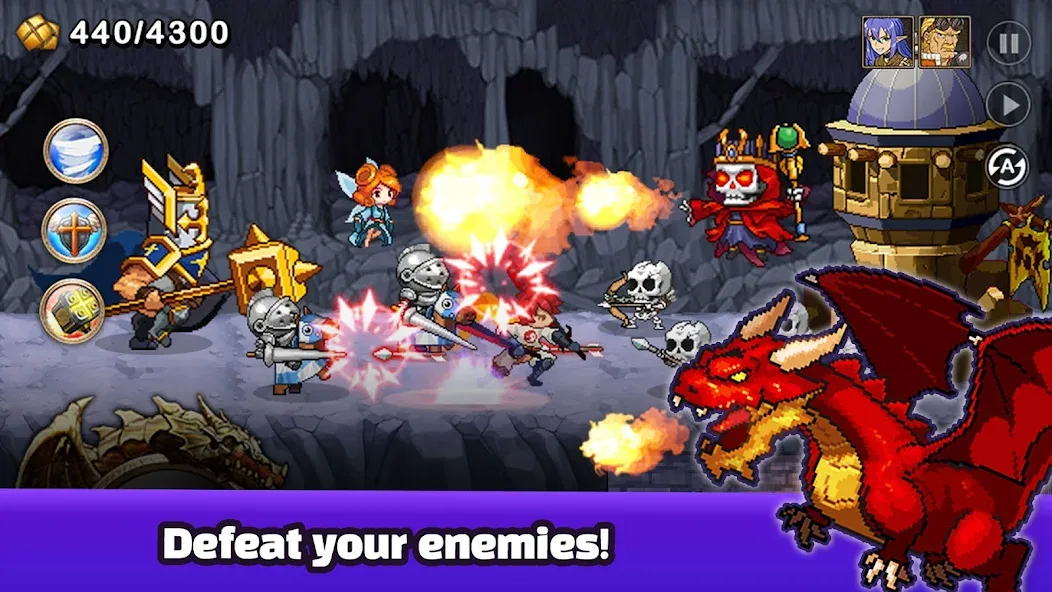 Kingdom Wars - Tower Defense [MOD: безлимитные ресурсы и улучшения] Screenshot 3