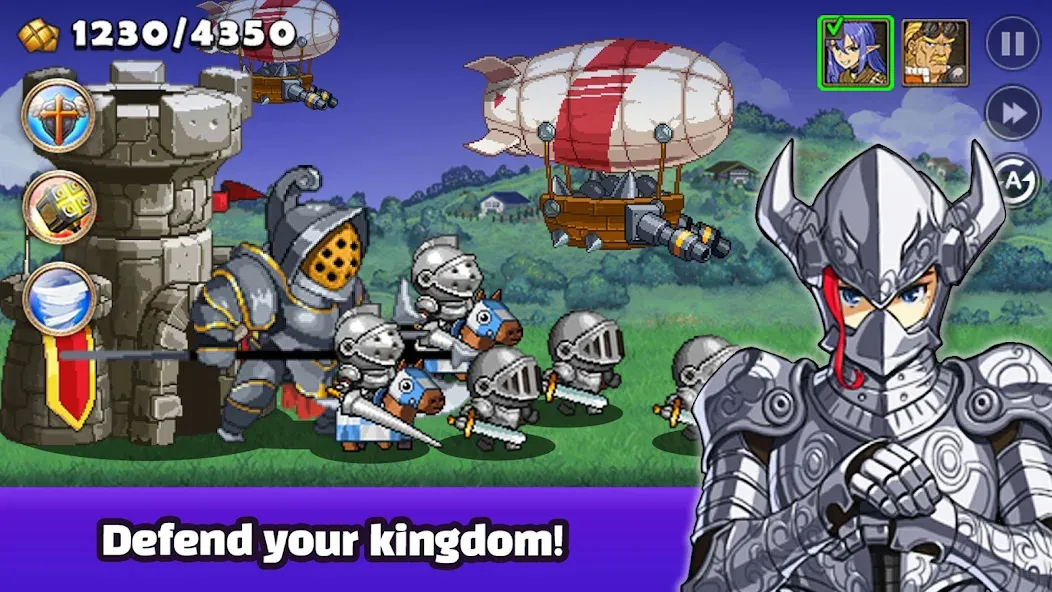 Kingdom Wars - Tower Defense [MOD: безлимитные ресурсы и улучшения] Screenshot 4