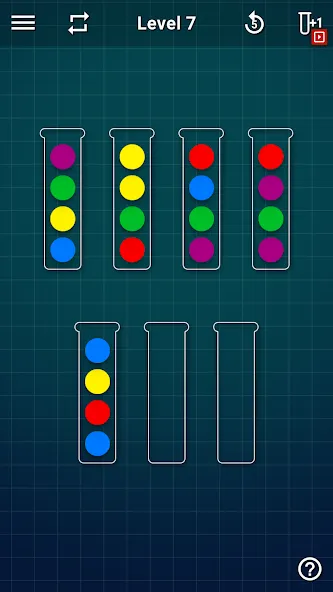 Ball Sort Puzzle - Color Games [MOD: без рекламы и все уровни открыты] Screenshot 1