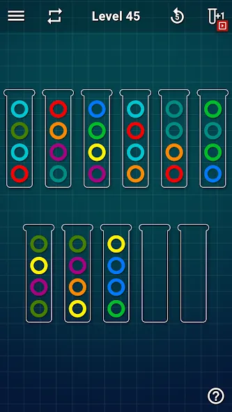Ball Sort Puzzle - Color Games [MOD: без рекламы и все уровни открыты] Screenshot 5