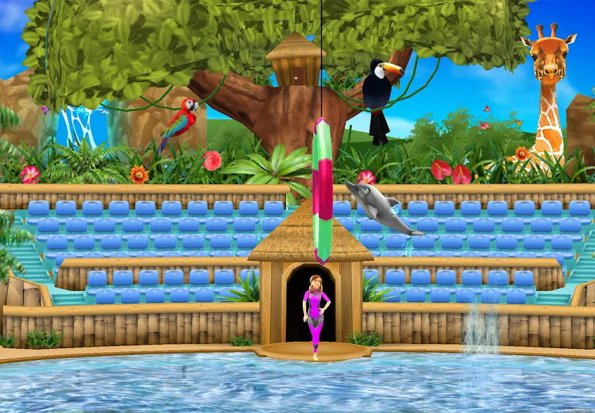 My Dolphin Show [MOD: безлимитные монеты и разблокированы уровни] Screenshot 1