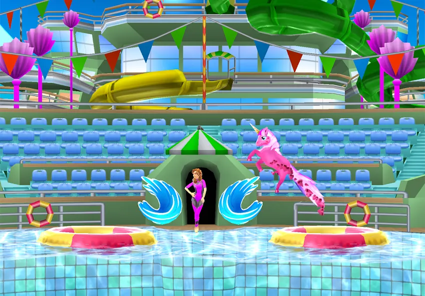 My Dolphin Show [MOD: безлимитные монеты и разблокированы уровни] Screenshot 2