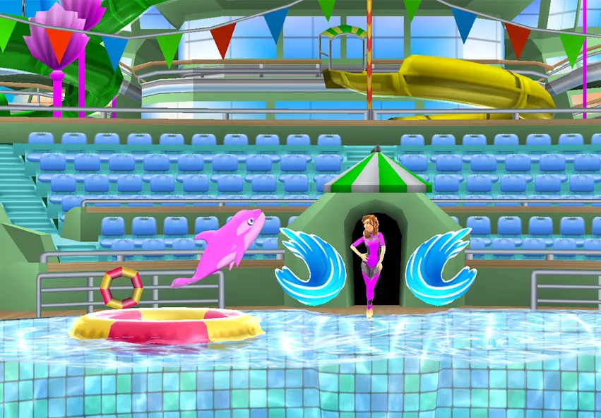 My Dolphin Show [MOD: безлимитные монеты и разблокированы уровни] Screenshot 4
