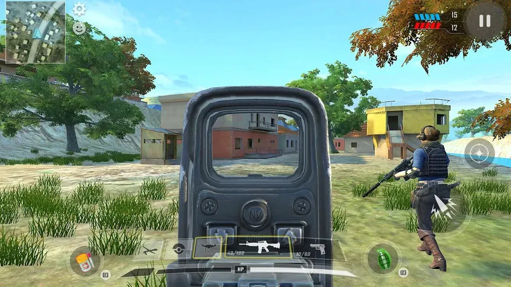 Commando War Army Game Offline [MOD: безлимитные патроны и здоровье] Screenshot 5