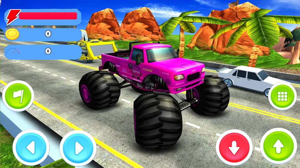 Toy Truck Drive [MOD: безлимитные деньги и топливо] Screenshot 4