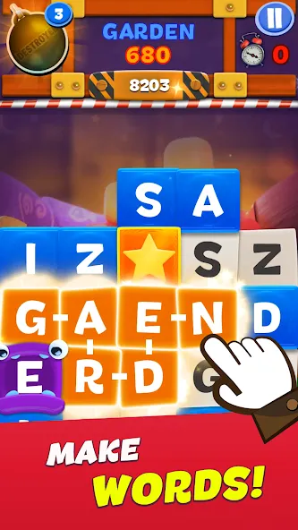 Toy Words play together online [MOD: открыты все уровни и подсказки] Screenshot 2