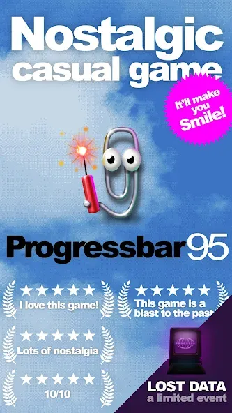 Progressbar95 - nostalgic game [MOD: без рекламы и бесконечные жизни] Screenshot 1
