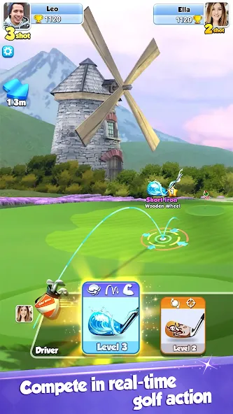 Golf Rival - Multiplayer Game [MOD: безлимитные деньги и мячи] Screenshot 2