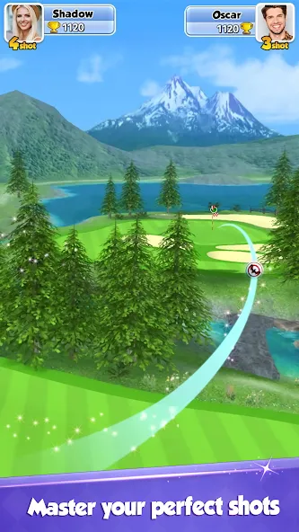 Golf Rival - Multiplayer Game [MOD: безлимитные деньги и мячи] Screenshot 3