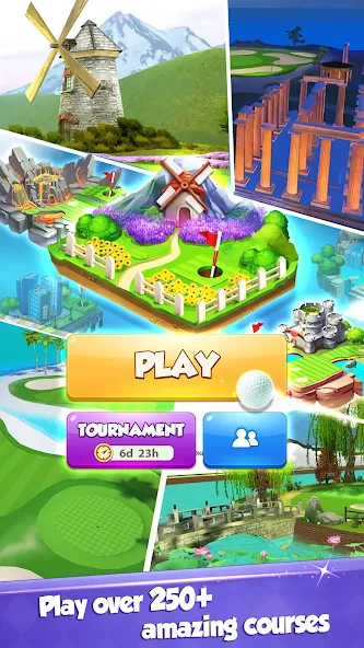 Golf Rival - Multiplayer Game [MOD: безлимитные деньги и мячи] Screenshot 4