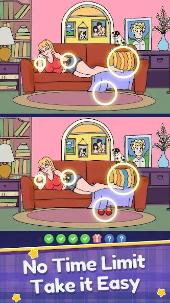 Find Differences: Spot Fun [MOD: подсказки доступны и уровни открыты] Screenshot 3