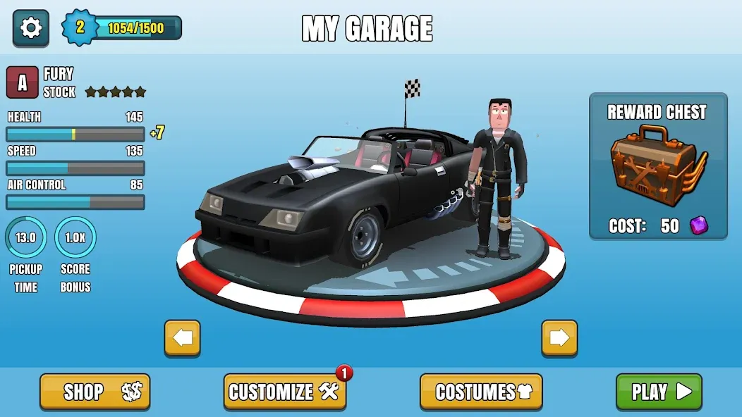 Faily Brakes 2: Car Crash Game [MOD: безлимитные деньги и все машины открыты] Screenshot 1