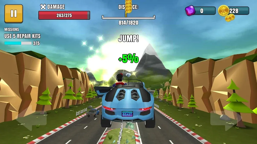 Faily Brakes 2: Car Crash Game [MOD: безлимитные деньги и все машины открыты] Screenshot 4