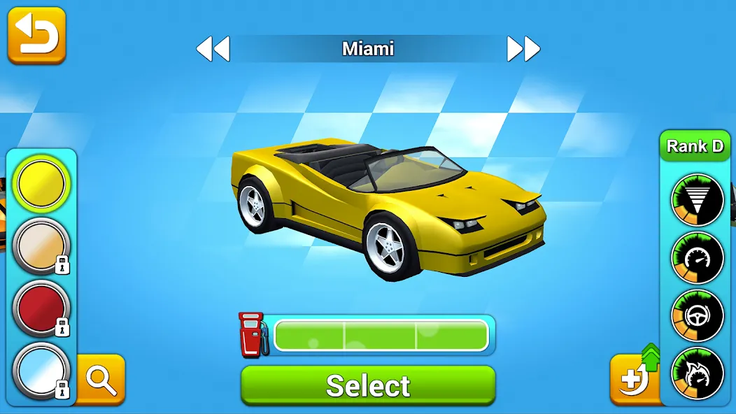 Rev Heads Rally [MOD: безлимитные деньги и все машины] Screenshot 2